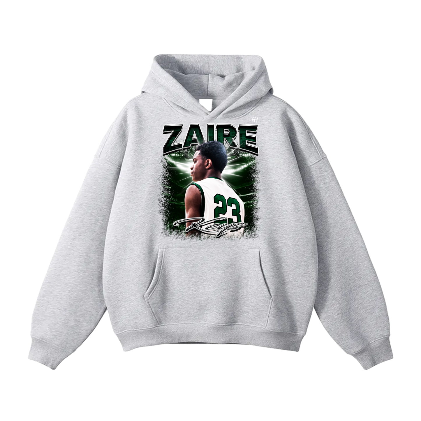 Zaire Keys Oversize Fleeced Hoodie