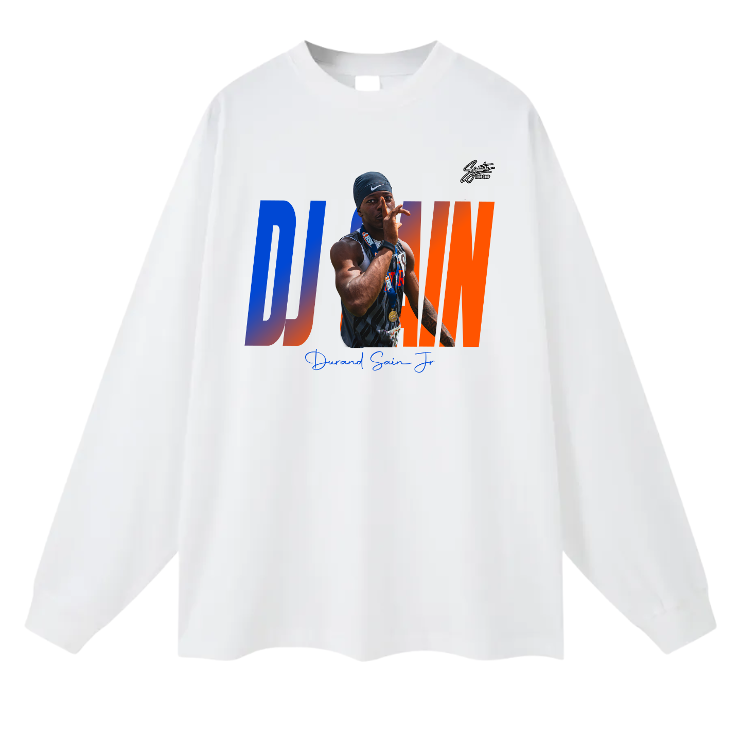 Durand Sain jr Long Sleeve Tee