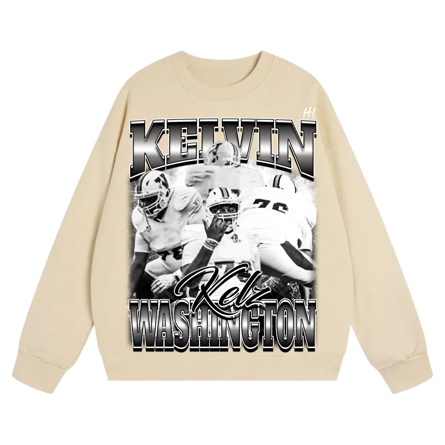 Kelvin Washington Heavyweight Crewneck Sweatshirt