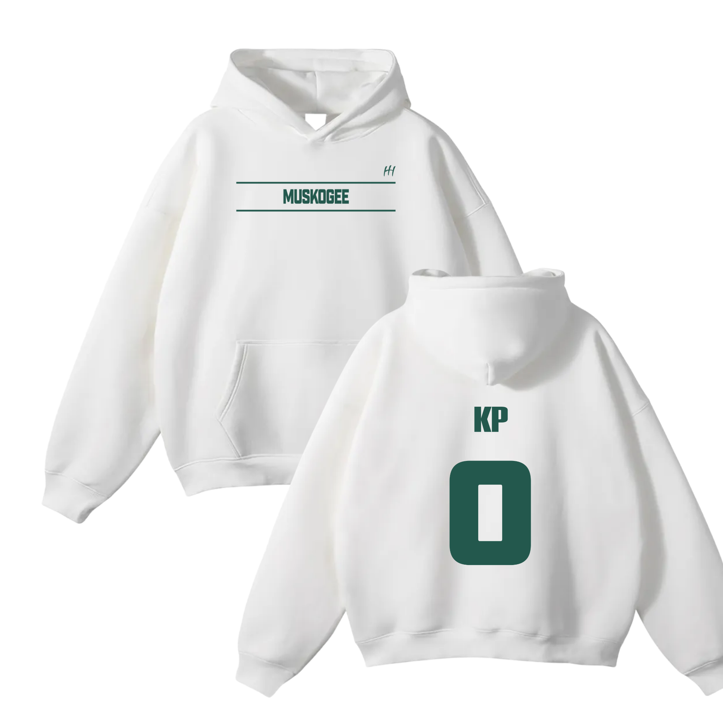 Kelan Payne Oversize Fleeced Hoodie