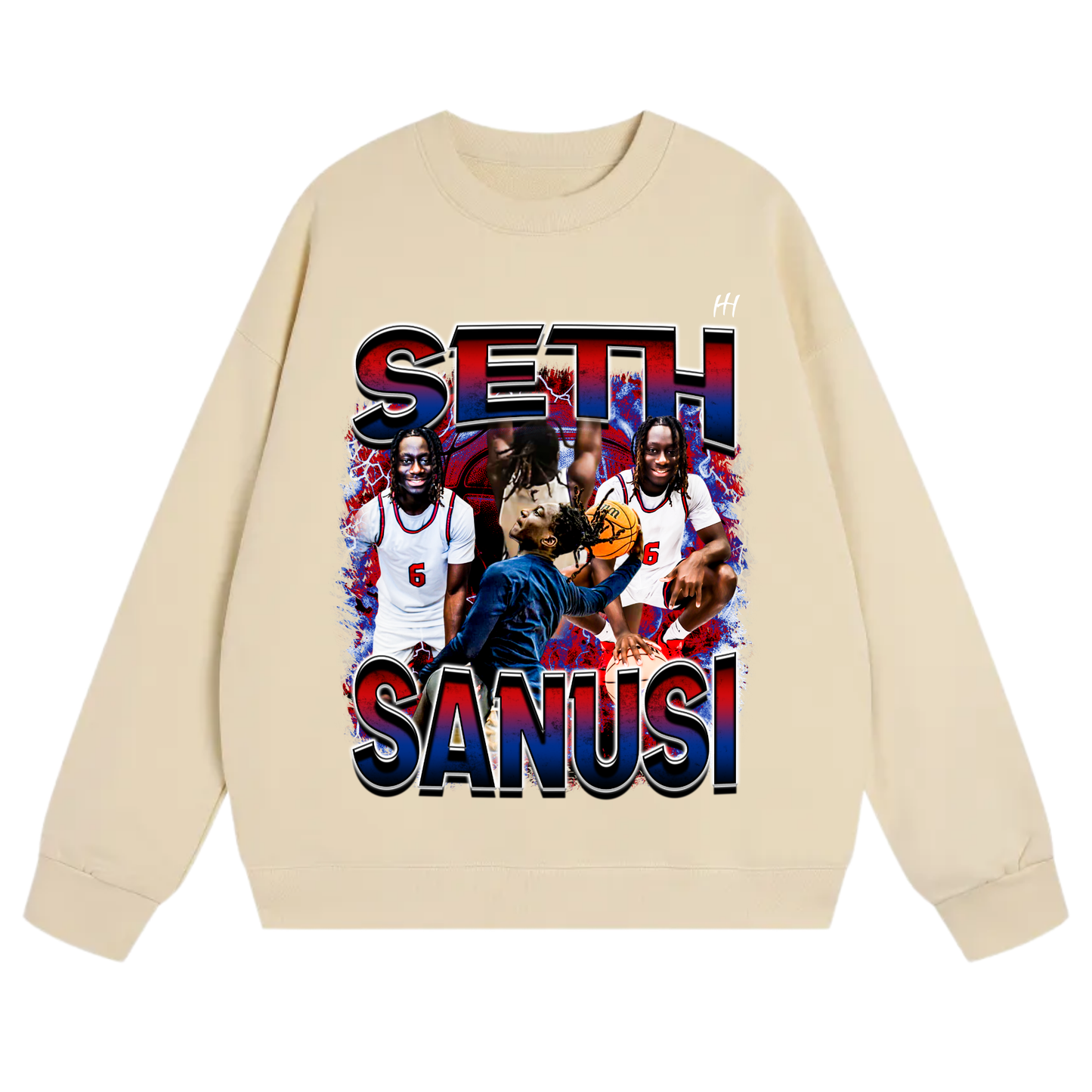 Seth Sanusi Heavyweight Crewneck Sweatshirt
