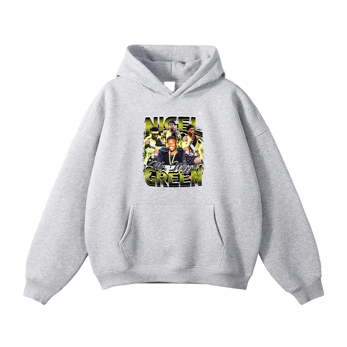 Nigel Green Oversize Fleeced Hoodie