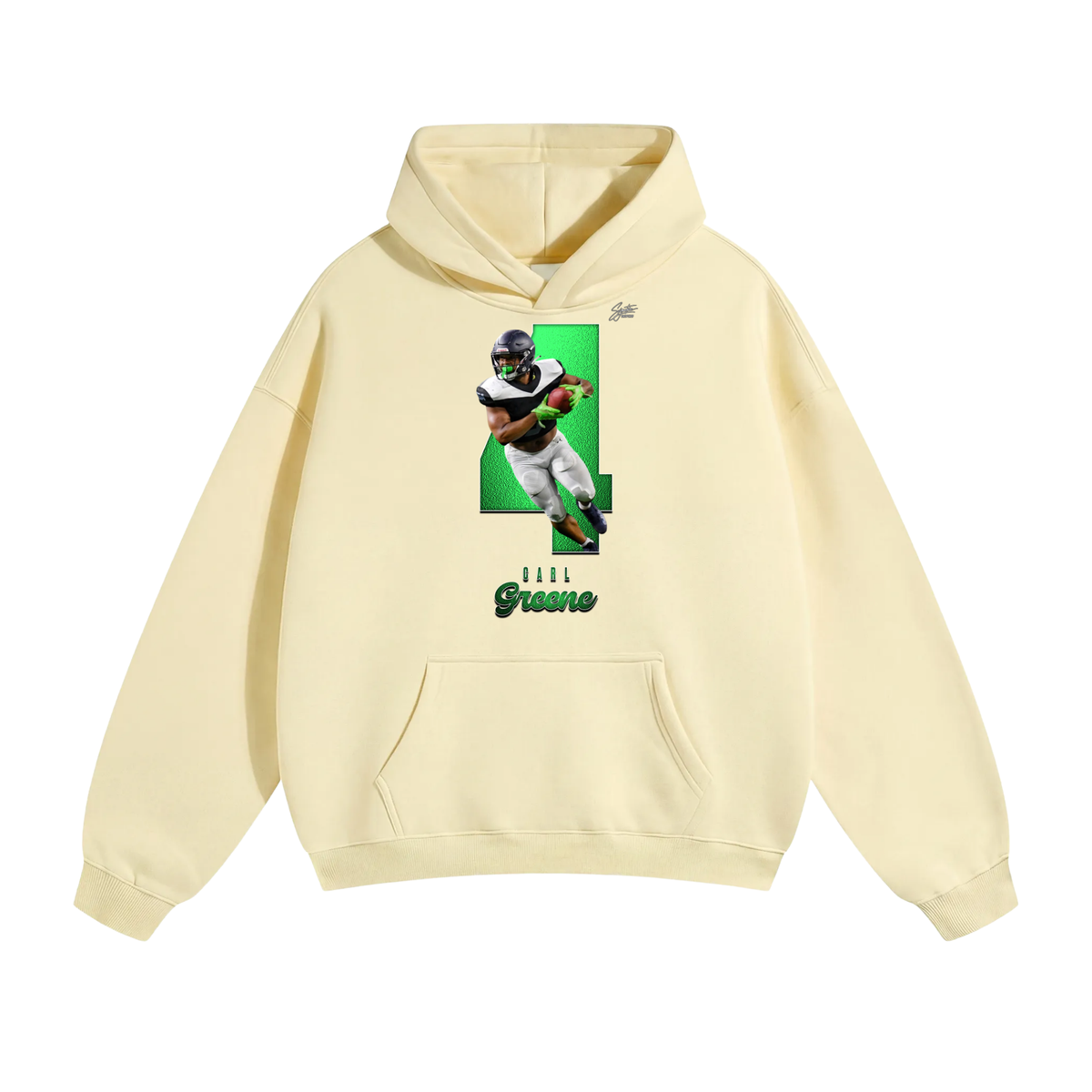 Carl Greene Oversize Fleeced Hoodie