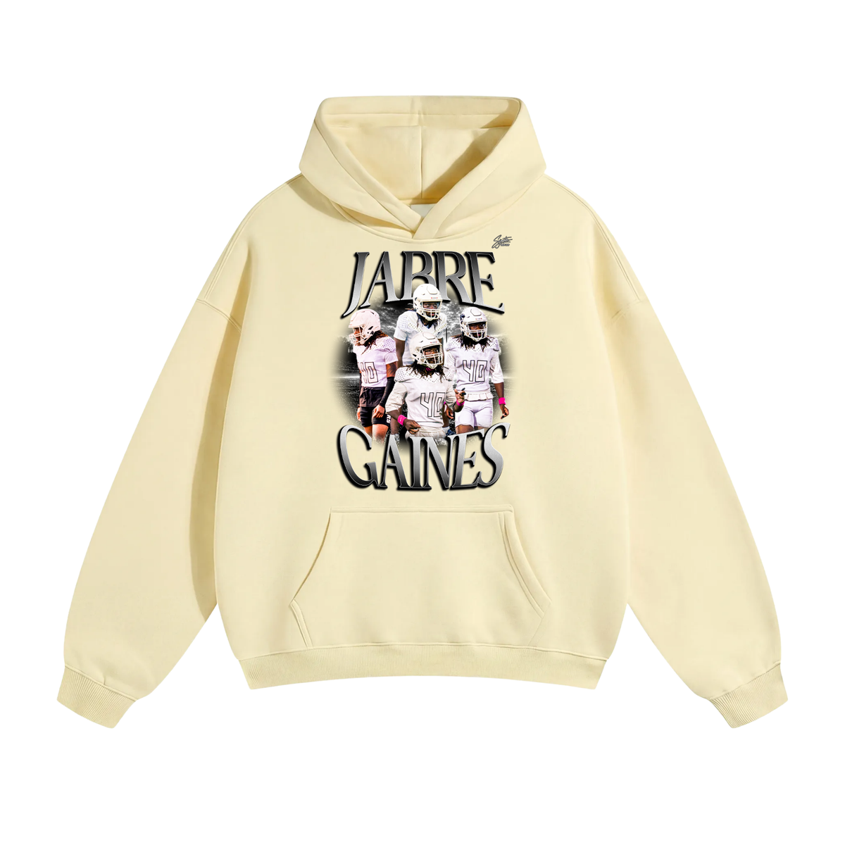 Jabre Gaines Oversize Fleeced Hoodie