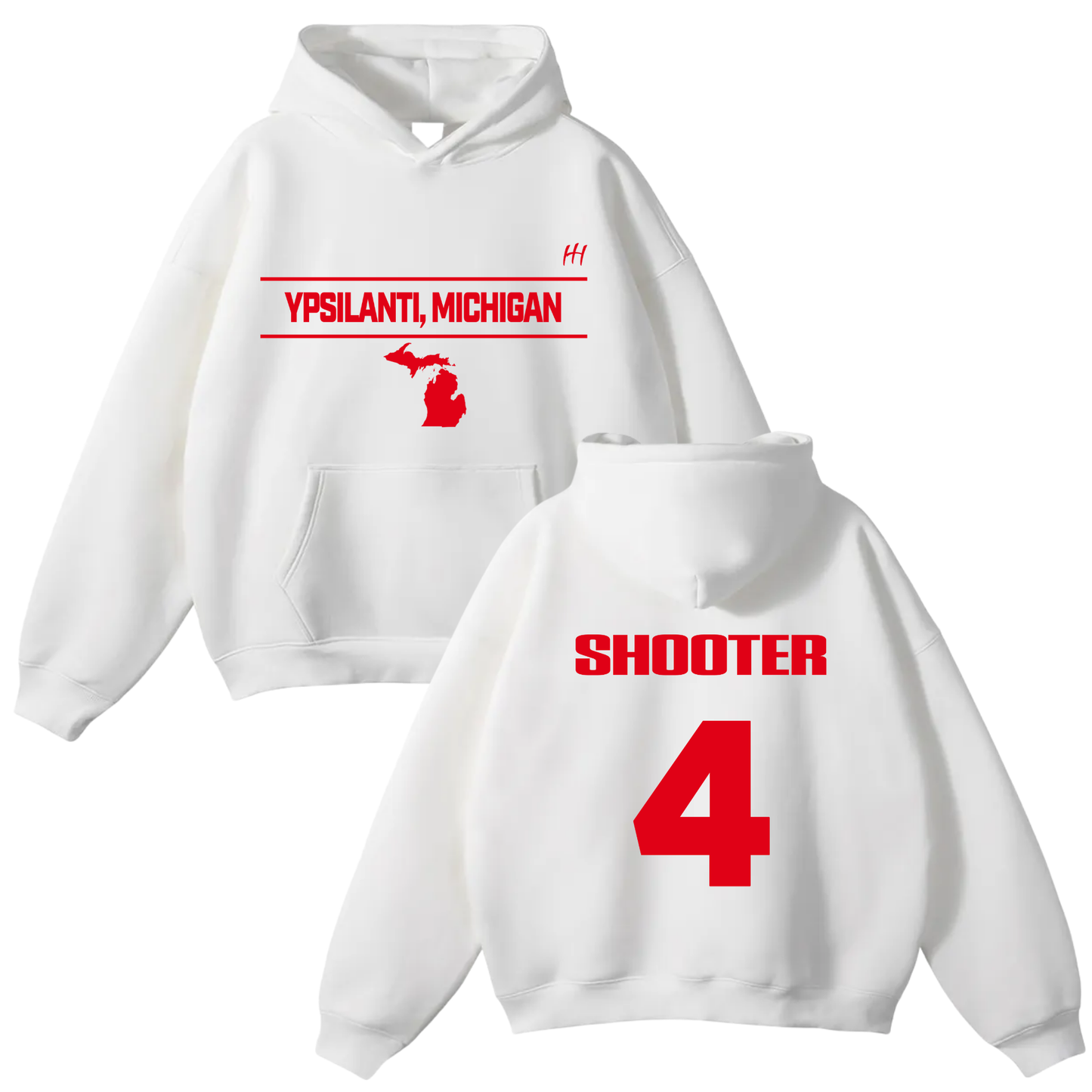 Richard Williams Oversize Fleeced Hoodie