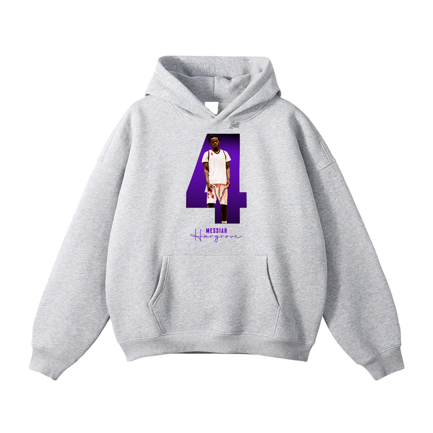 Messiah Hargrove Oversize Fleeced Hoodie