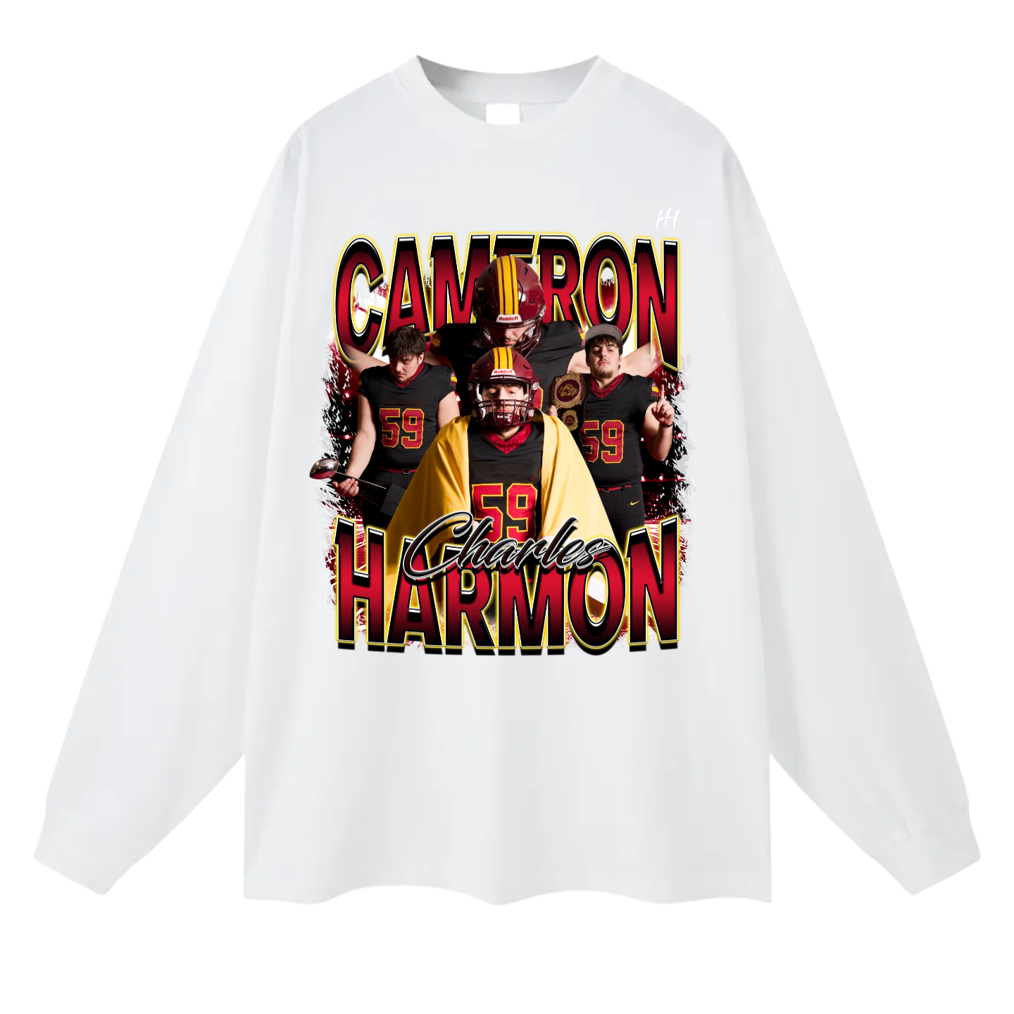 Cameron charles Harmon Long Sleeve Tee
