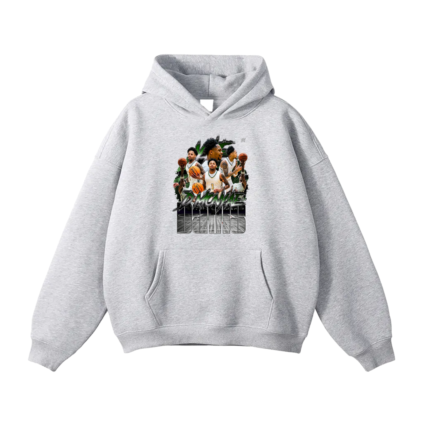 D'Monyae Davis Oversize Fleeced Hoodie