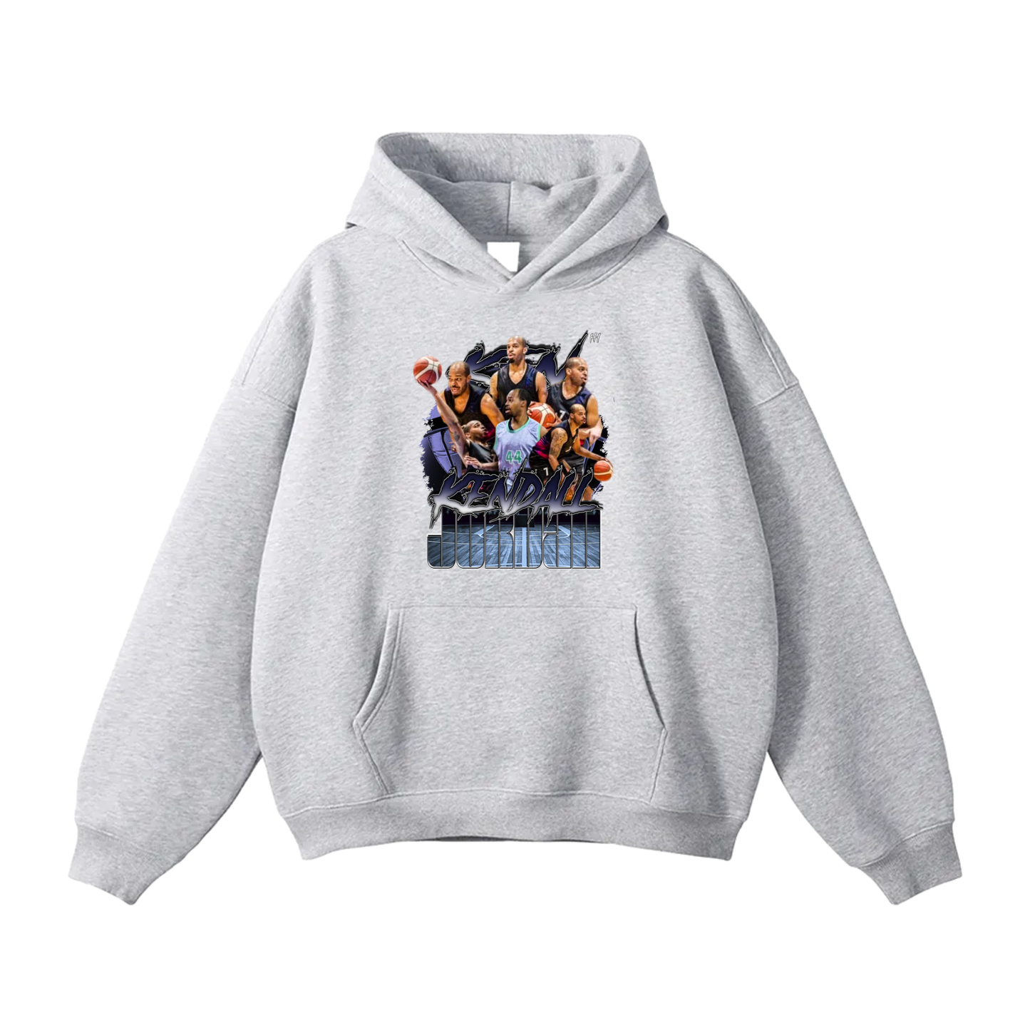 Kendall Jordan Oversize Fleeced Hoodie