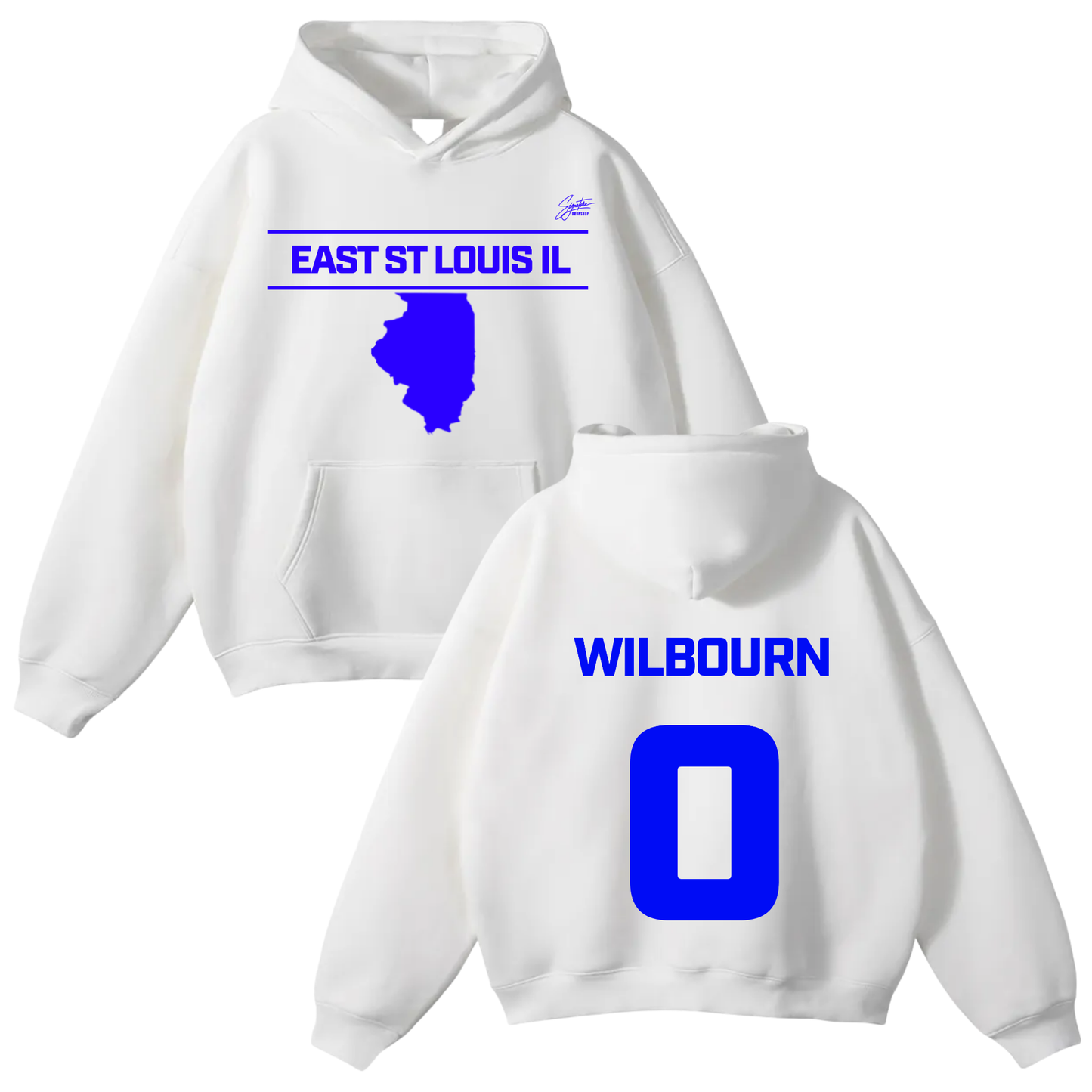 ZyKhilyn Wilbourn Oversize Fleeced Hoodie