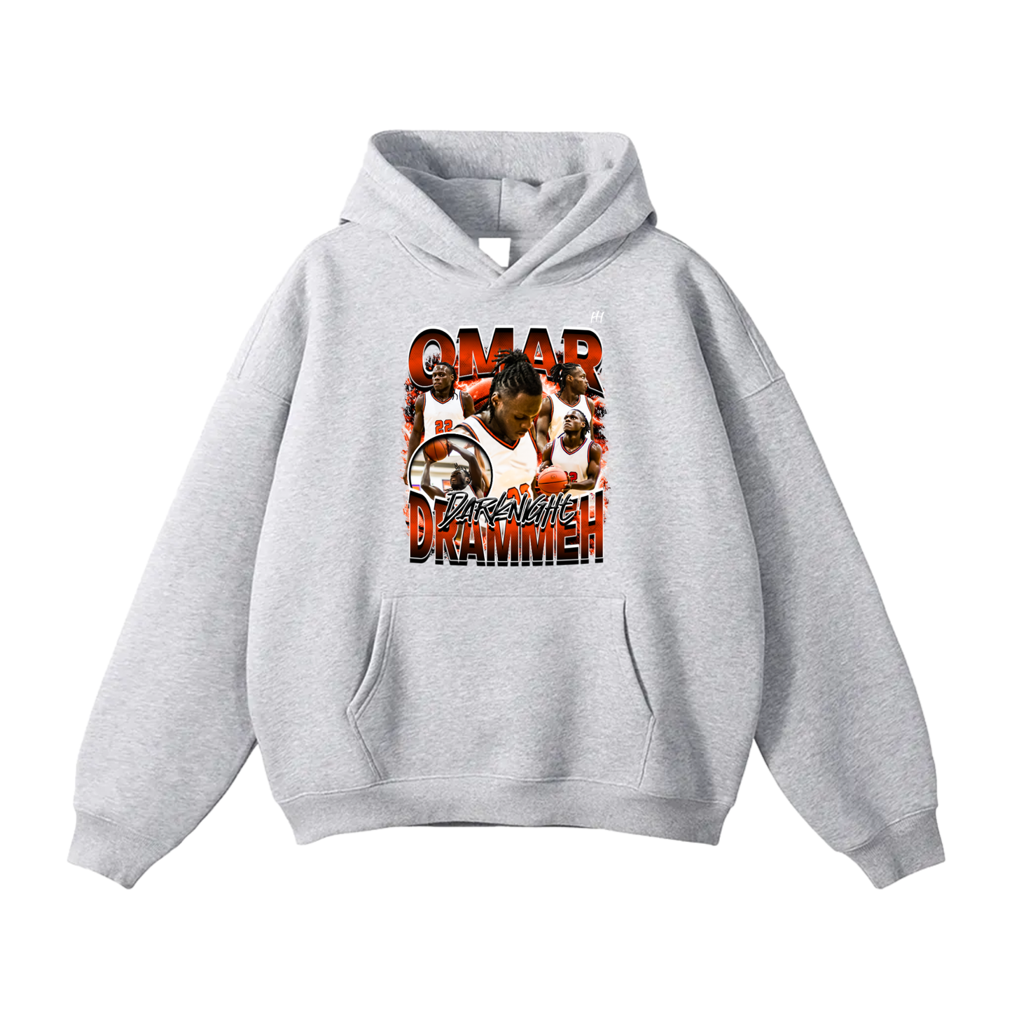 Omar Drammeh Oversize Fleeced Hoodie
