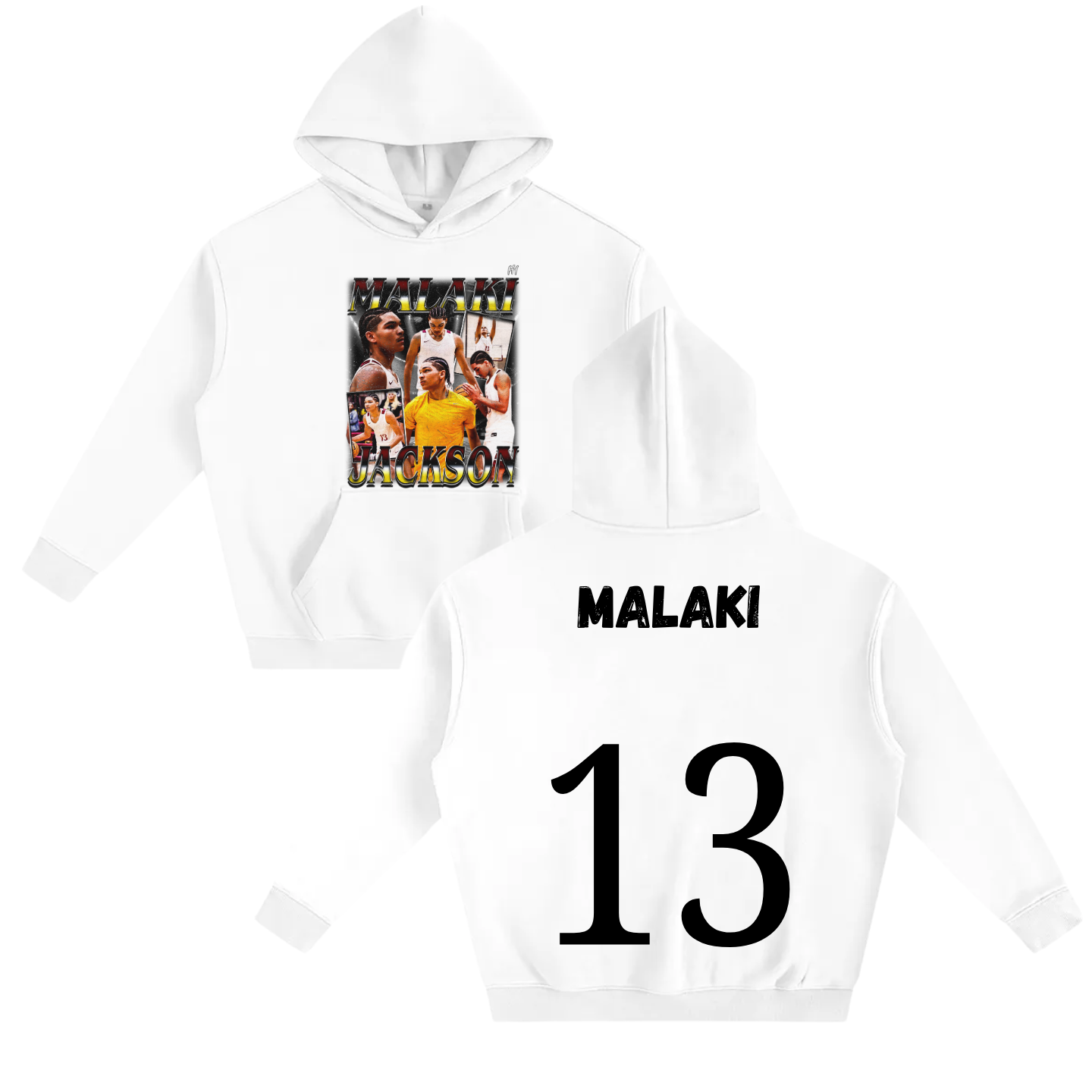 Malaki Jackson Oversize Fleeced Hoodie