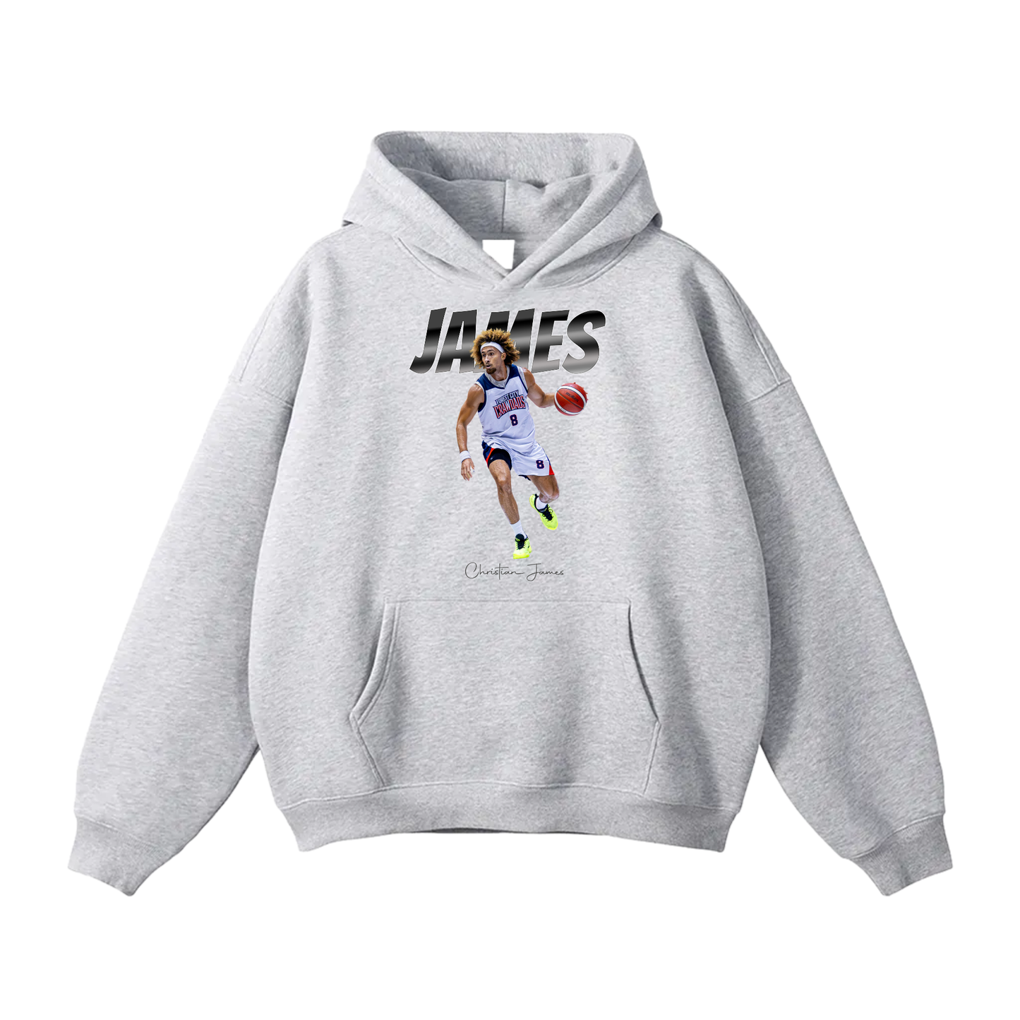 Christian James Oversize Fleeced Hoodie