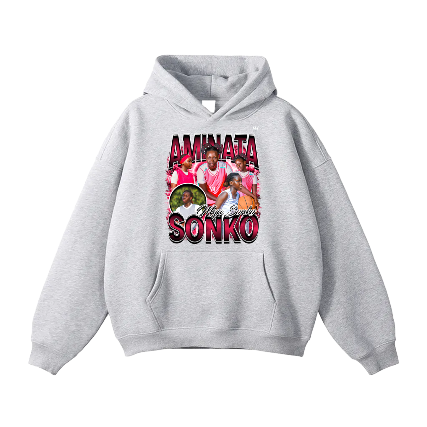 Aminata Sonko Oversize Fleeced Hoodie