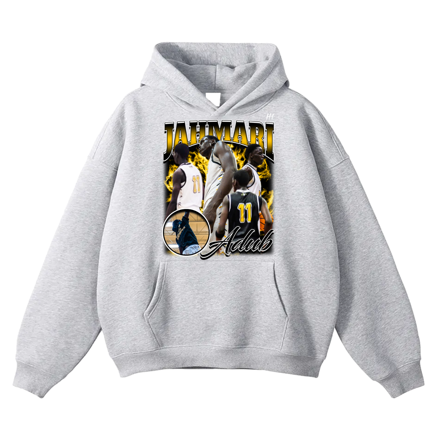 Jahmari Adub Oversize Fleeced Hoodie
