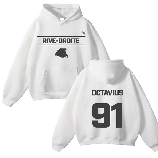 Octavius Sayann Oversize Fleeced Hoodie