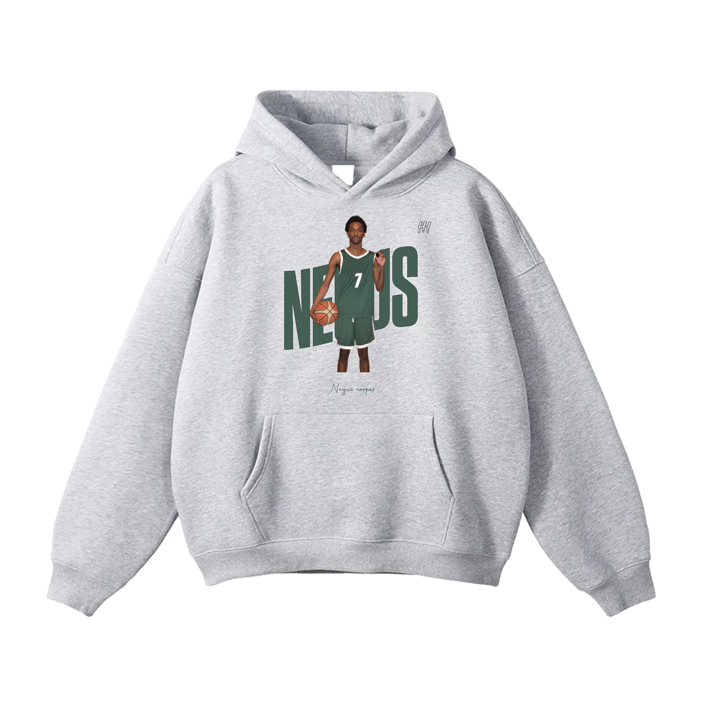Negus Cooper Oversize Fleeced Hoodie