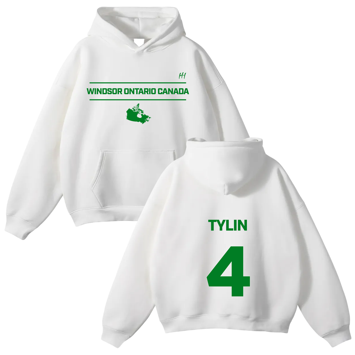 Tylin Davis Oversize Fleeced Hoodie