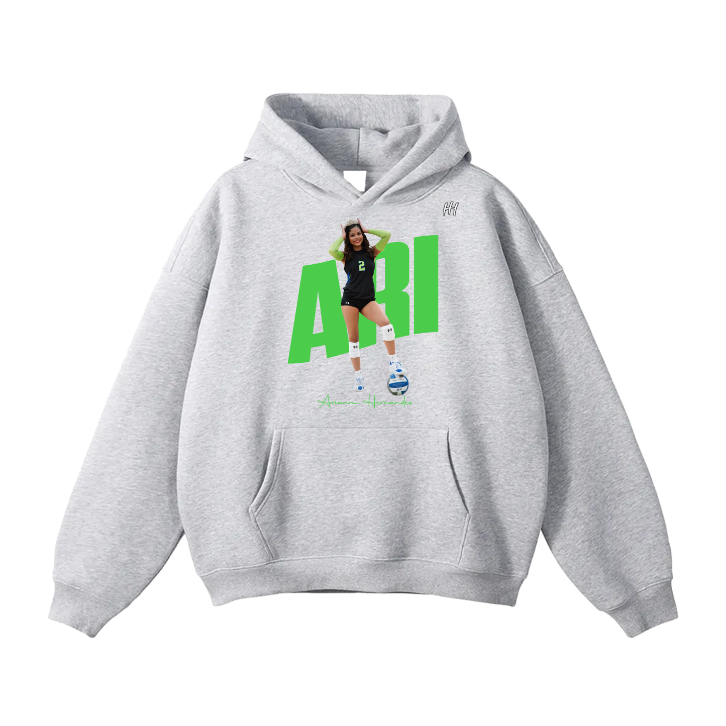 Ariann Hernandez Oversize Fleeced Hoodie