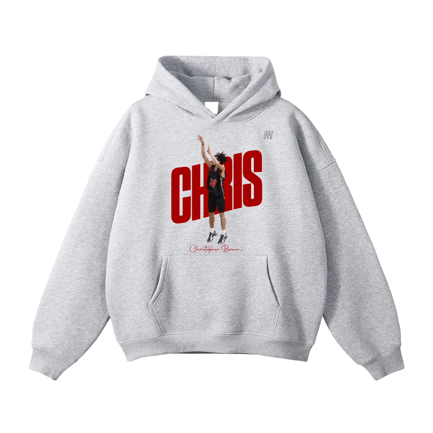 Christopher Brown Oversize Fleeced Hoodie