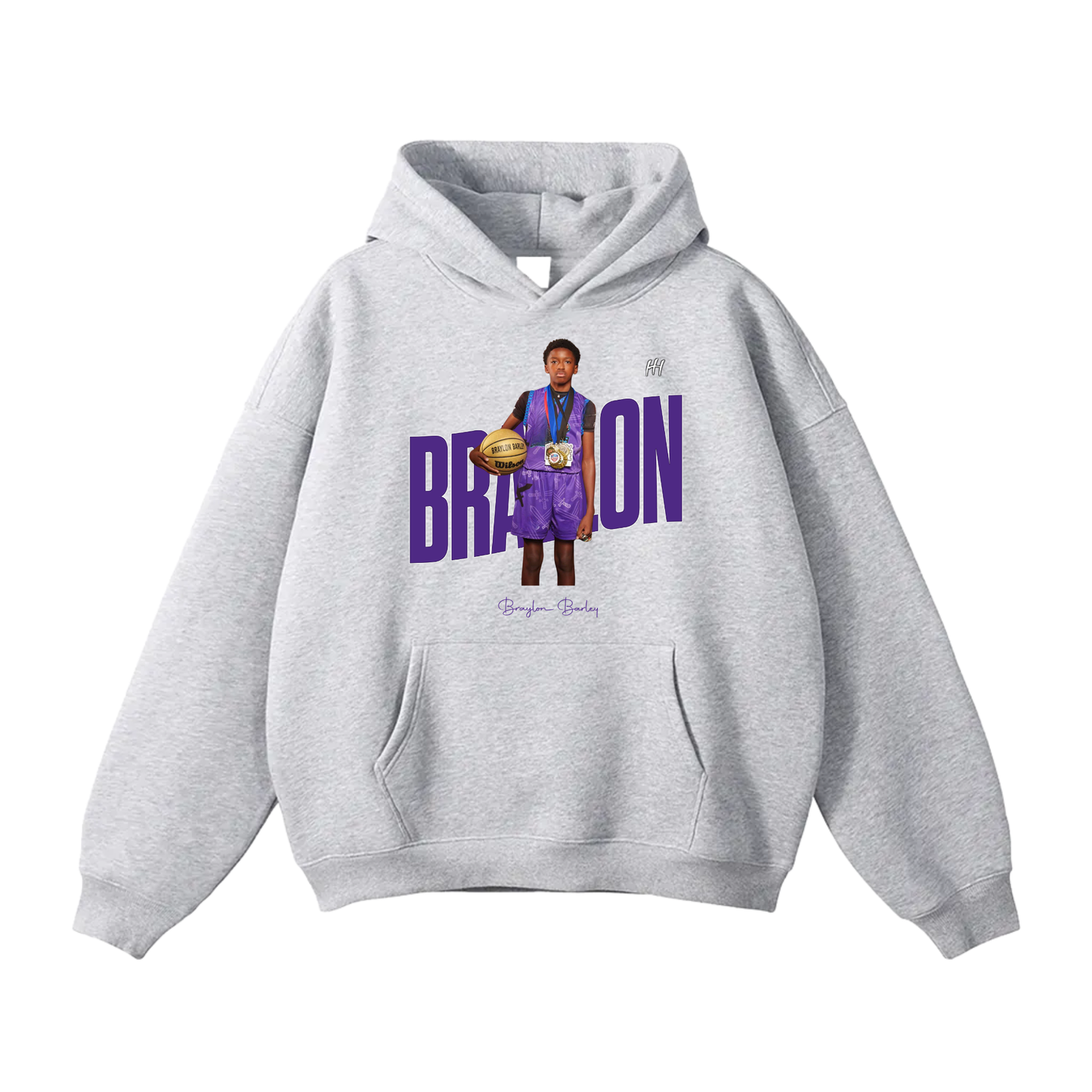 Braylon Barley Oversize Fleeced Hoodie