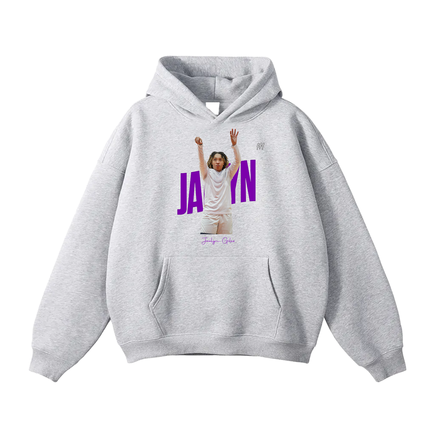 Jaelyn Giles Oversize Fleeced Hoodie