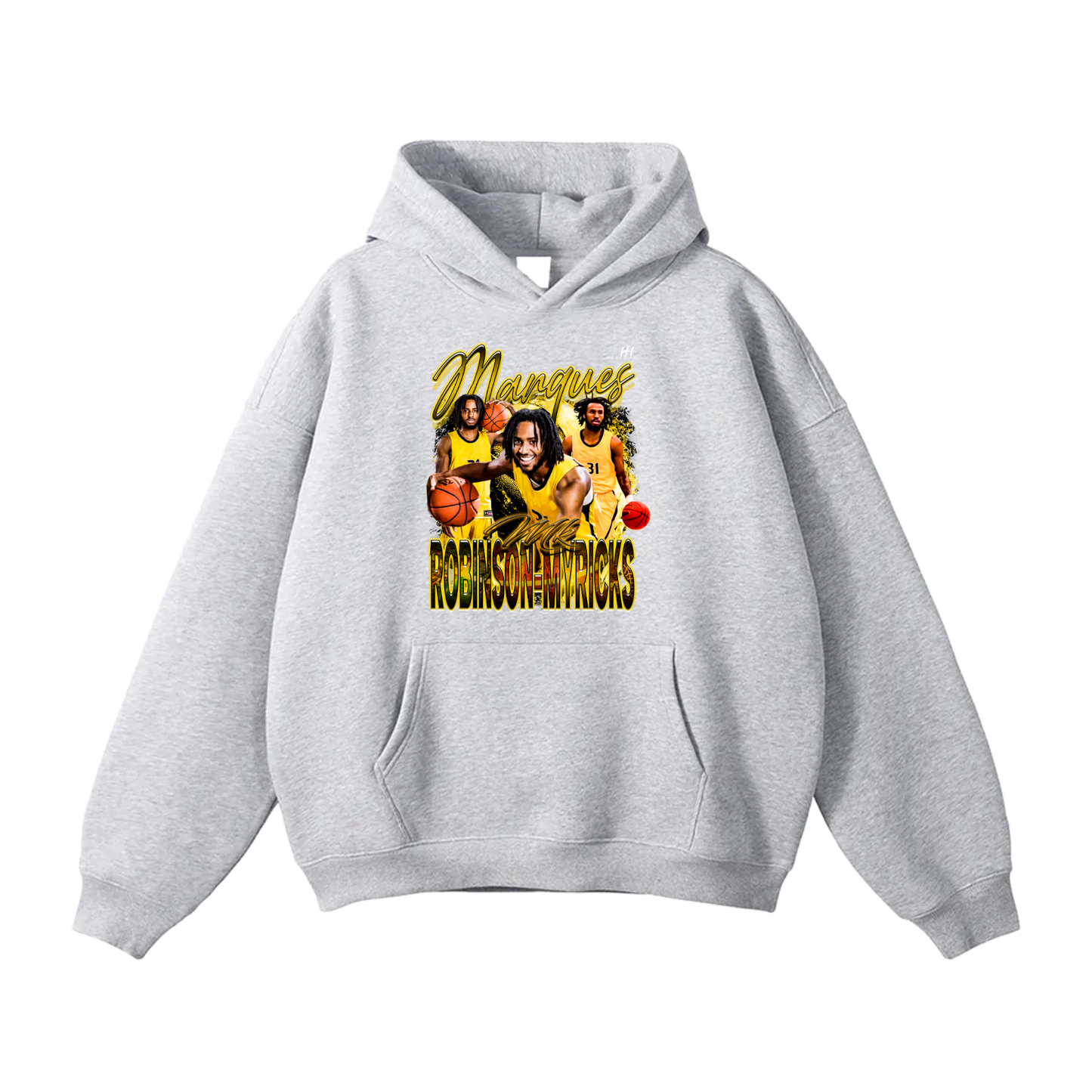Marques Robinson-Myricks Oversize Fleeced Hoodie