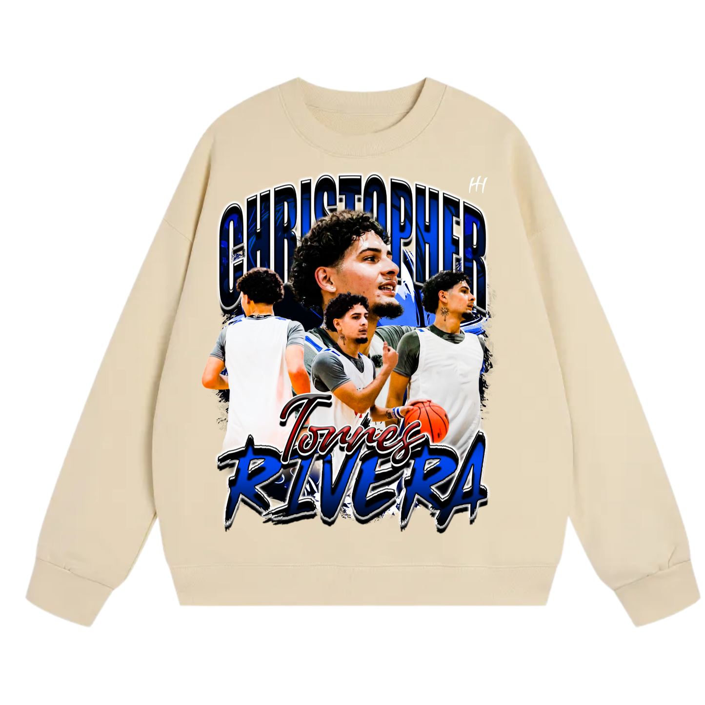 Christopher Torres Rivera Heavyweight Crewneck Sweatshirt