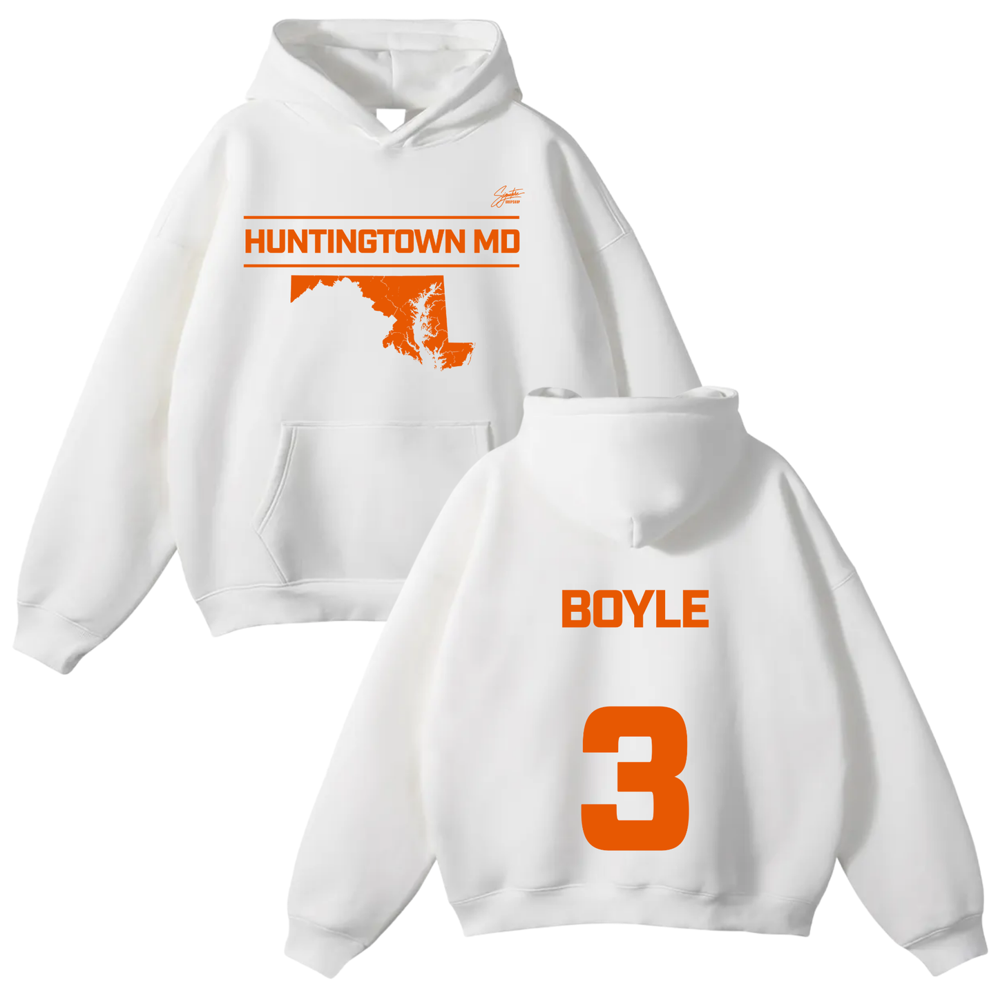 Logan Boyle Oversize Fleeced Hoodie