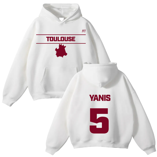 Yanis Mahoundo Oversize Fleeced Hoodie