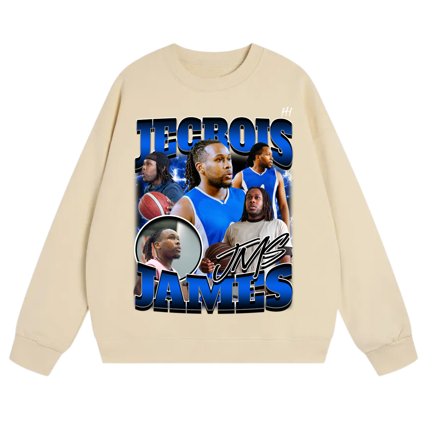 Jecrois James Heavyweight Crewneck Sweatshirt