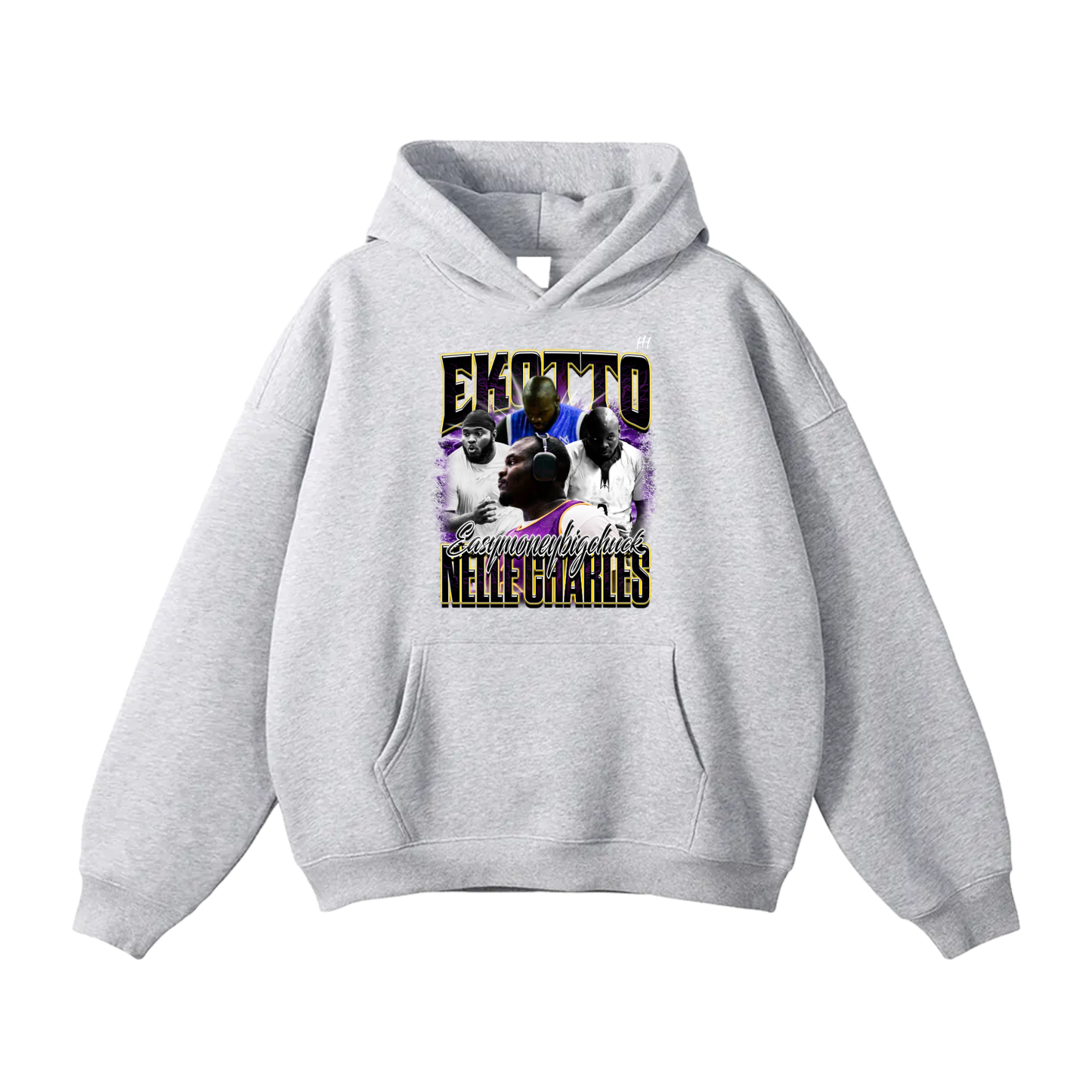 Ekotto Nelle Charles Oversize Fleeced Hoodie