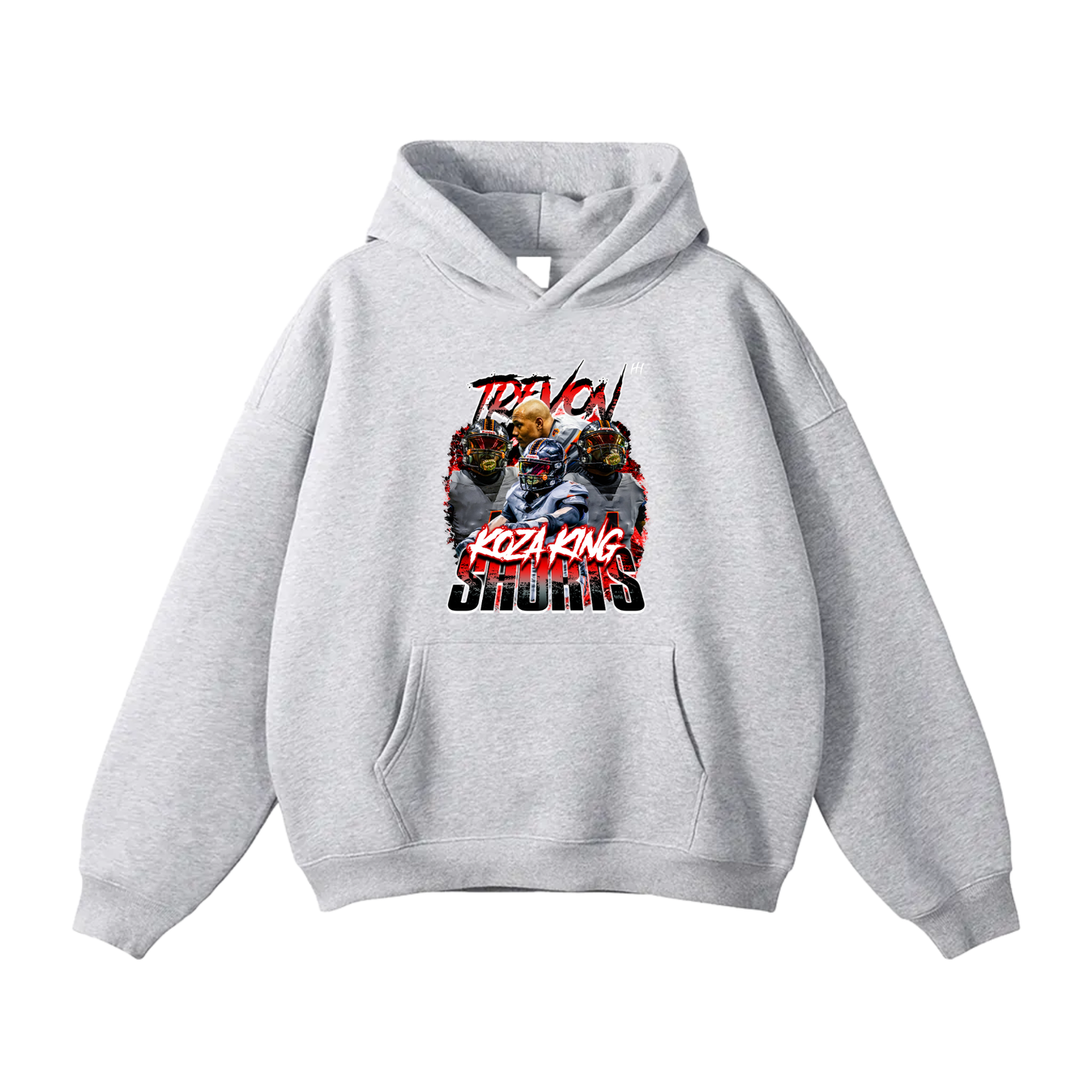 Trevon Shorts Oversize Fleeced Hoodie