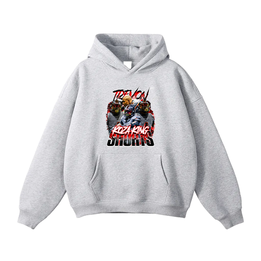 Trevon Shorts Oversize Fleeced Hoodie