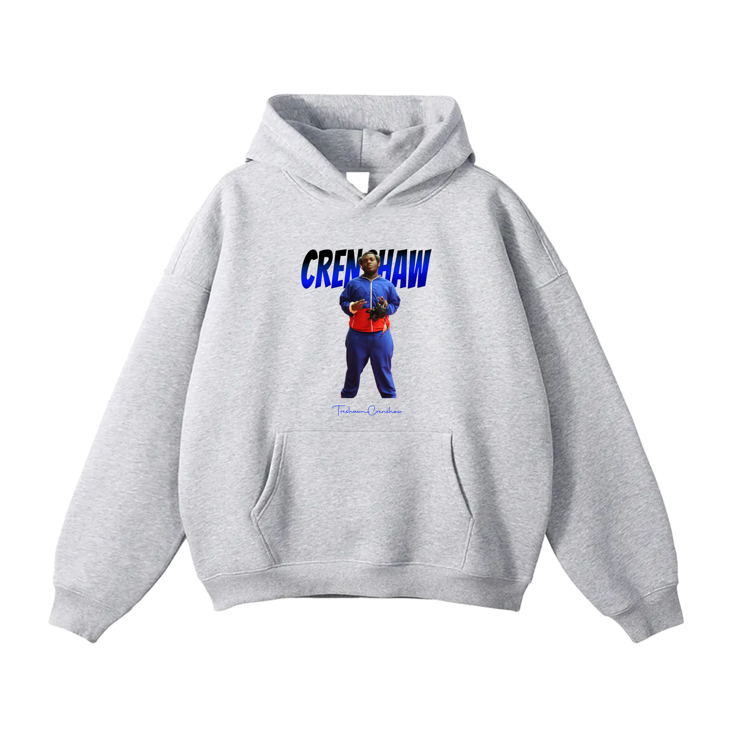 Treshawn Crenshaw Oversize Fleeced Hoodie