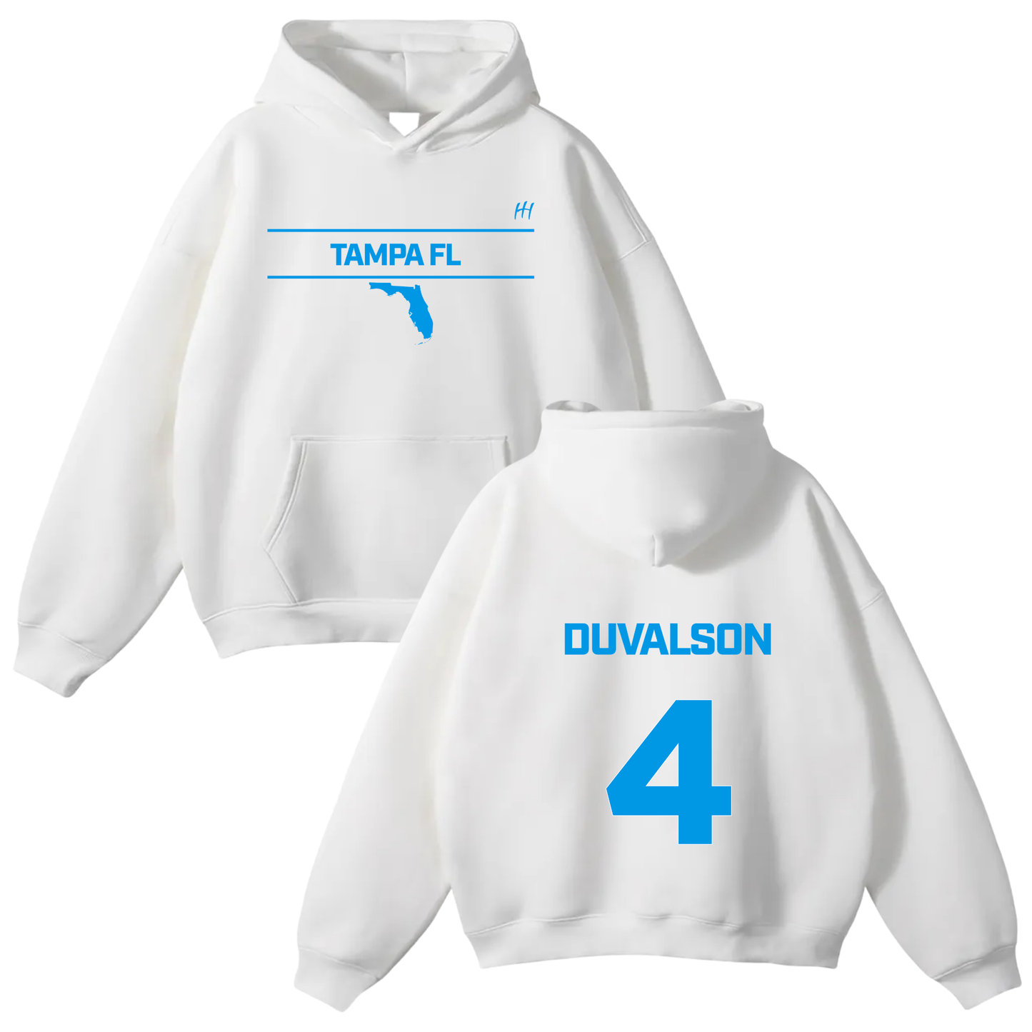 Duvalson Galite Oversize Fleeced Hoodie