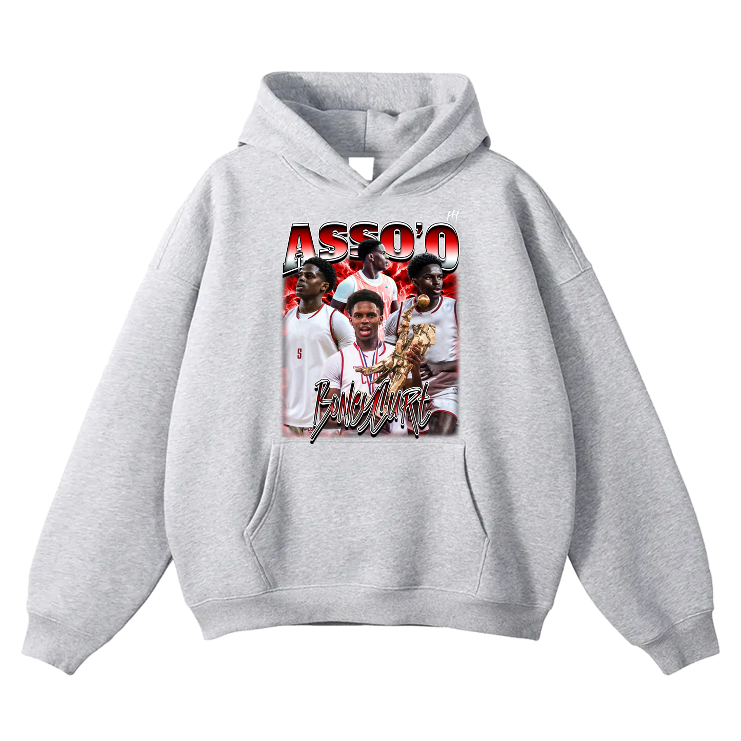 Asso'o Oversize Fleeced Hoodie