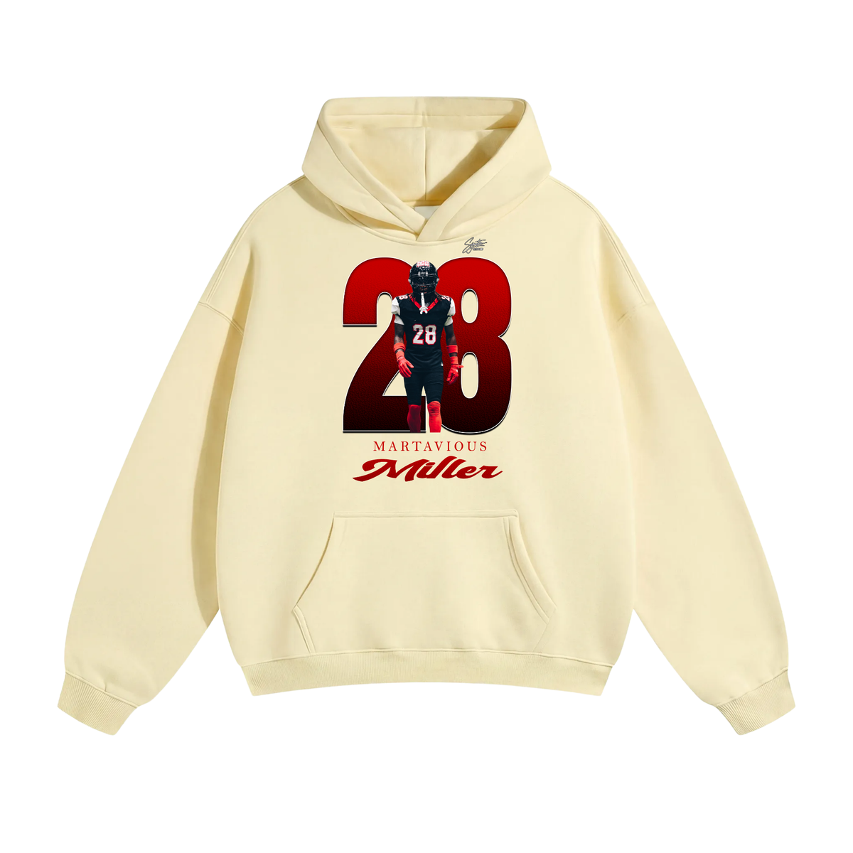 Martavious Miller Oversize Fleeced Hoodie