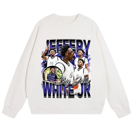 Jeffery White Jr Heavyweight Crewneck Sweatshirt