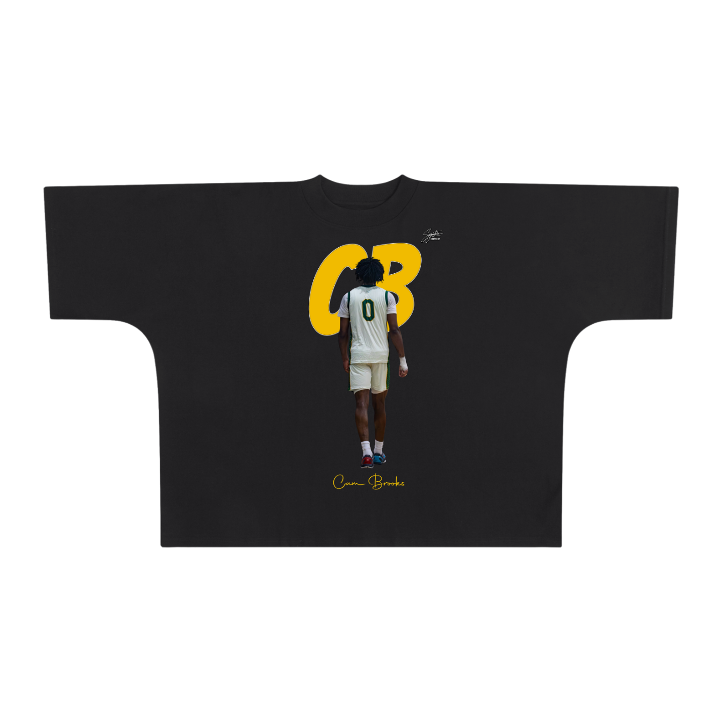 Cam Brooks Premium Drop Shoulder/Boxy Tee