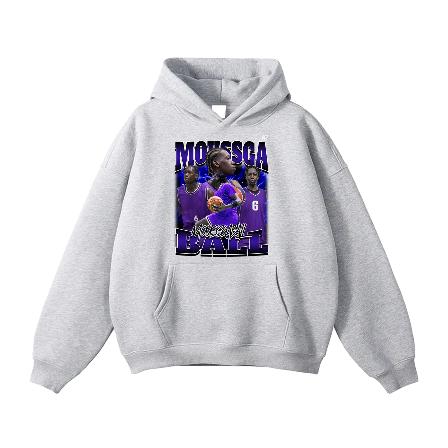 Moussga Ball Oversize Fleeced Hoodie