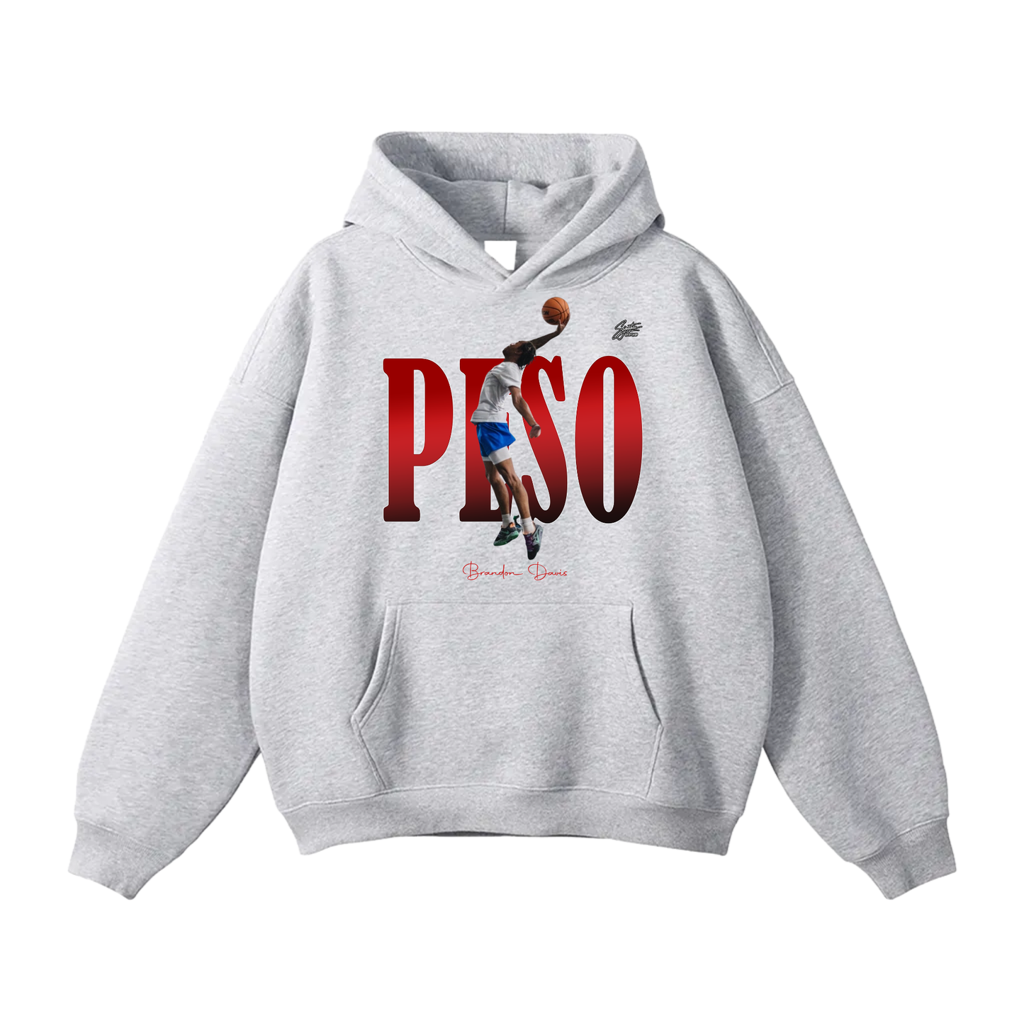 Brandon Davis Oversize Fleeced Hoodie