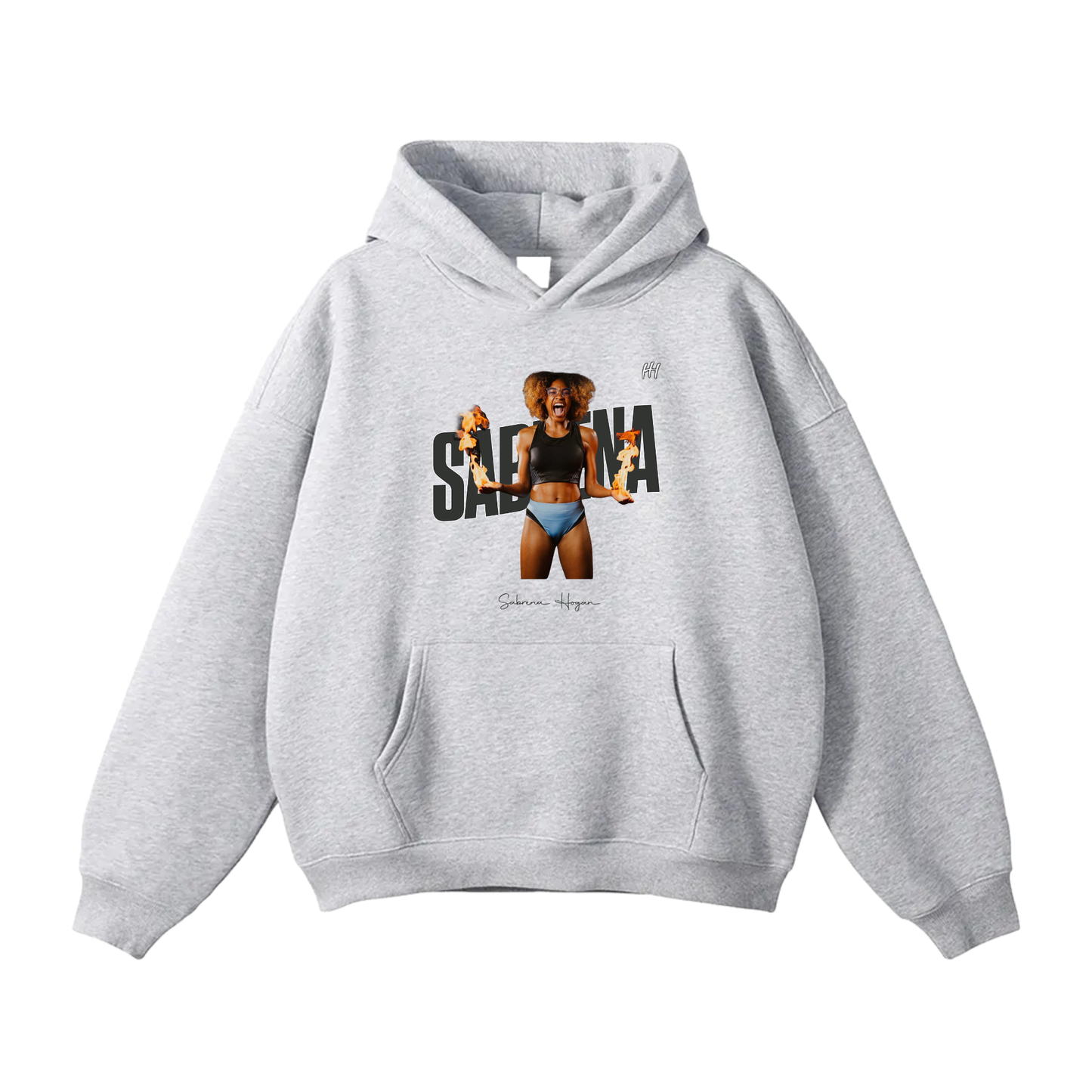 Sabrena Hogan Oversize Fleeced Hoodie