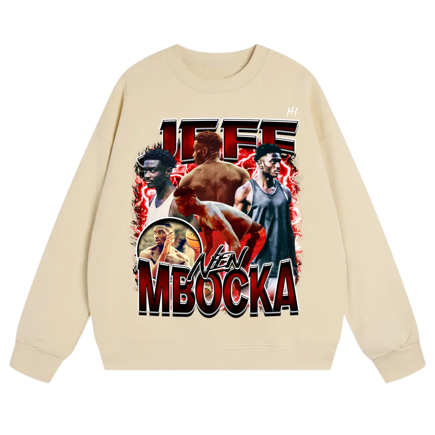 Jeff Nen Mbocka Heavyweight Crewneck Sweatshirt