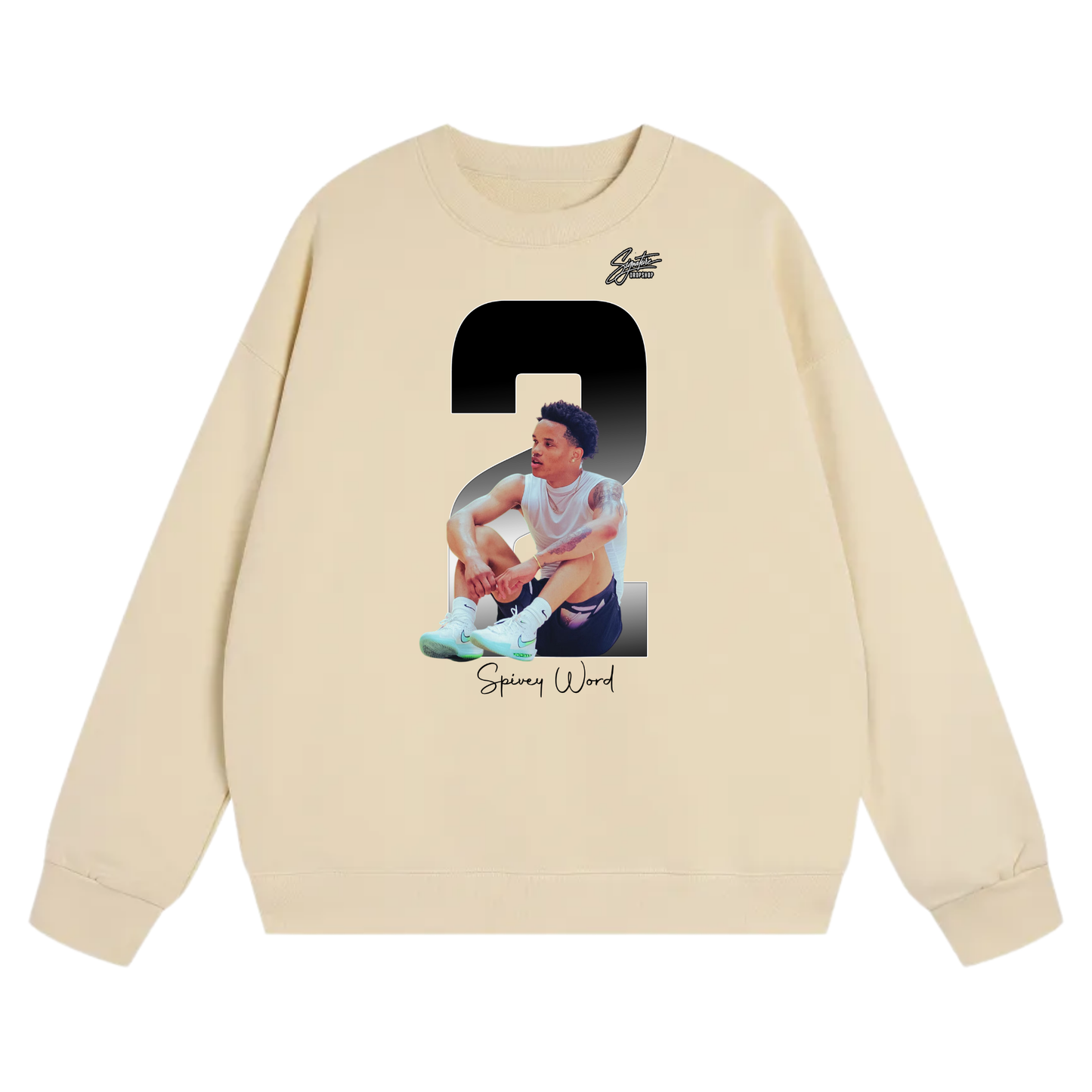 Spivey Word Heavyweight Crewneck Sweatshirt