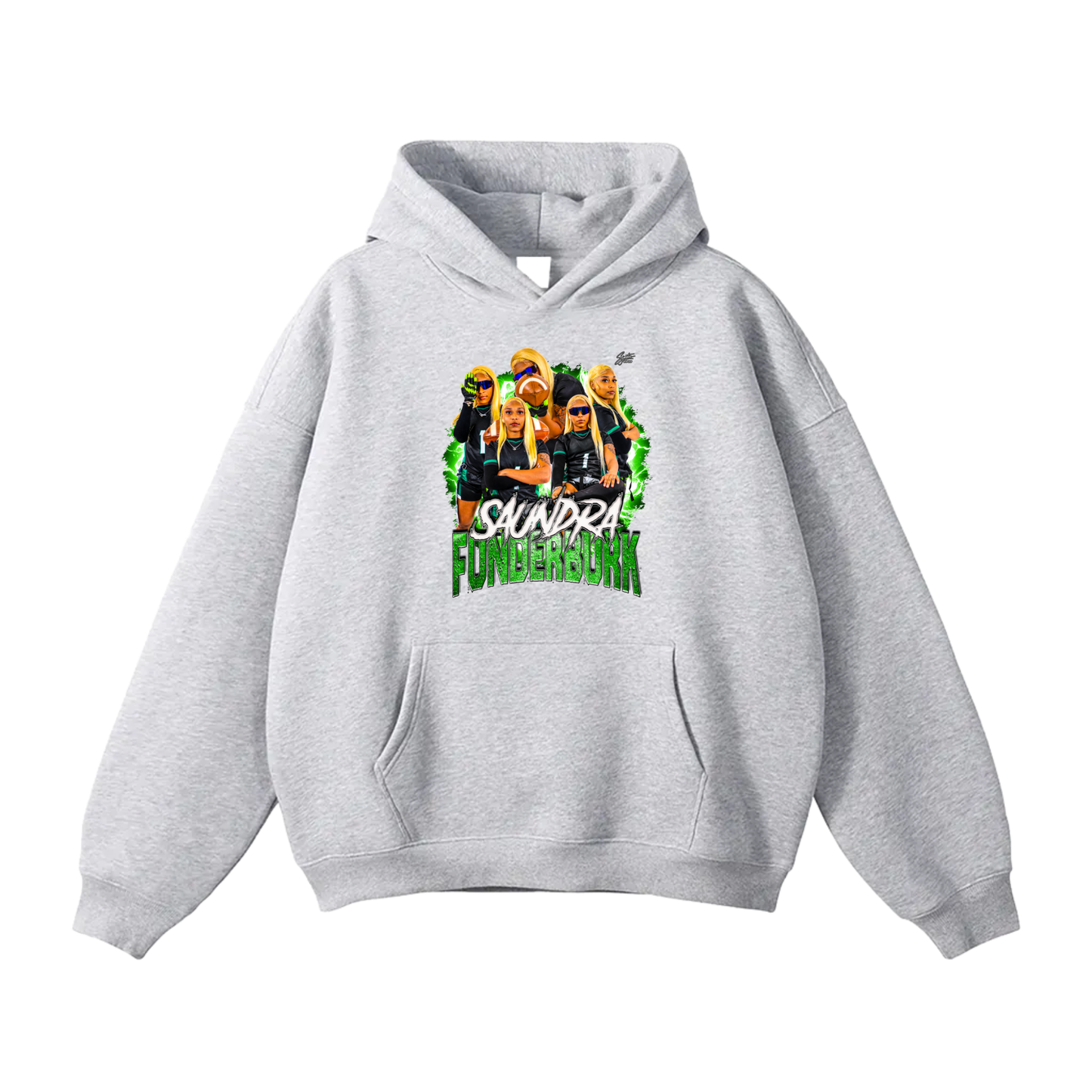 Saundra Funderburk Oversize Fleeced Hoodie