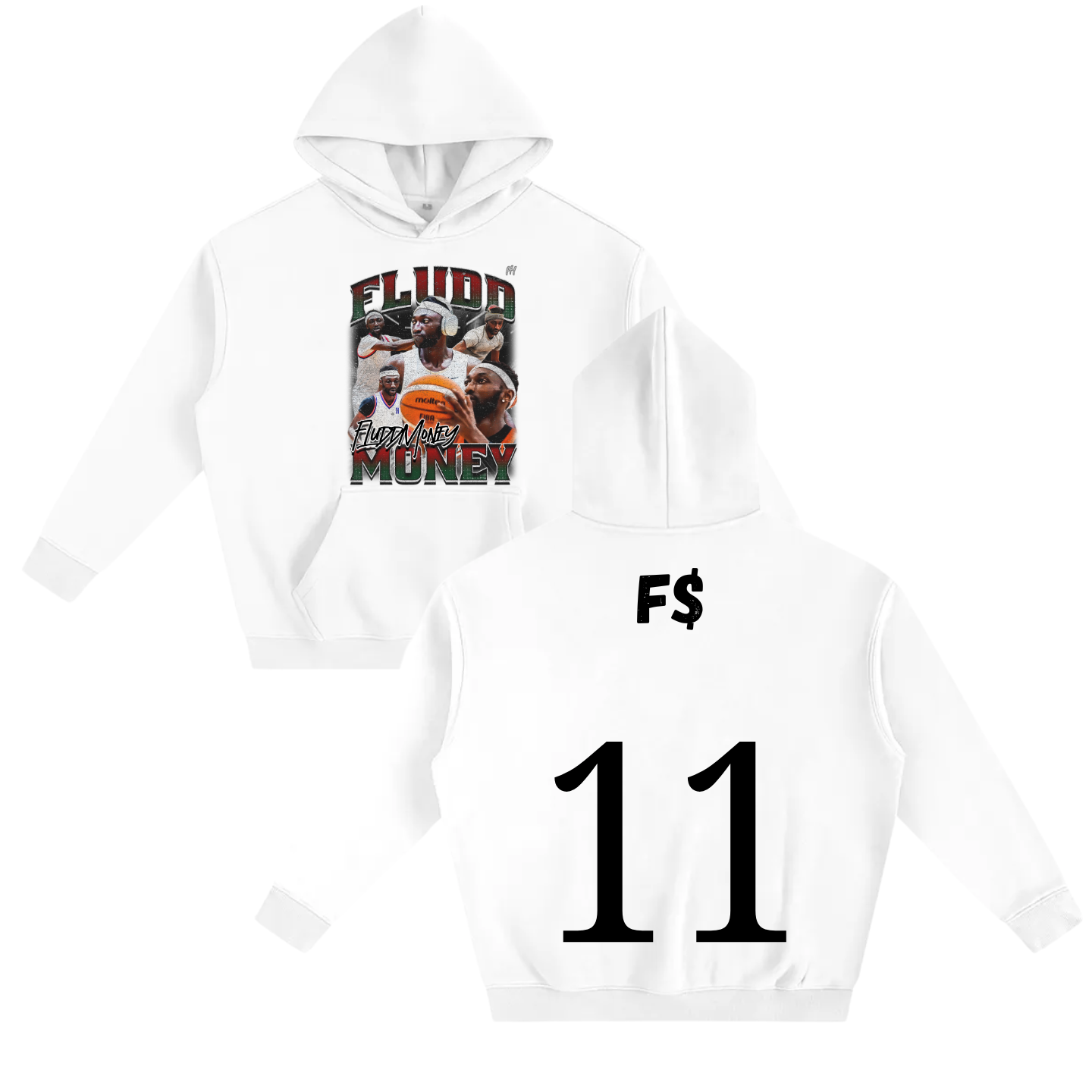 Fludd Money Oversize Fleeced Hoodie