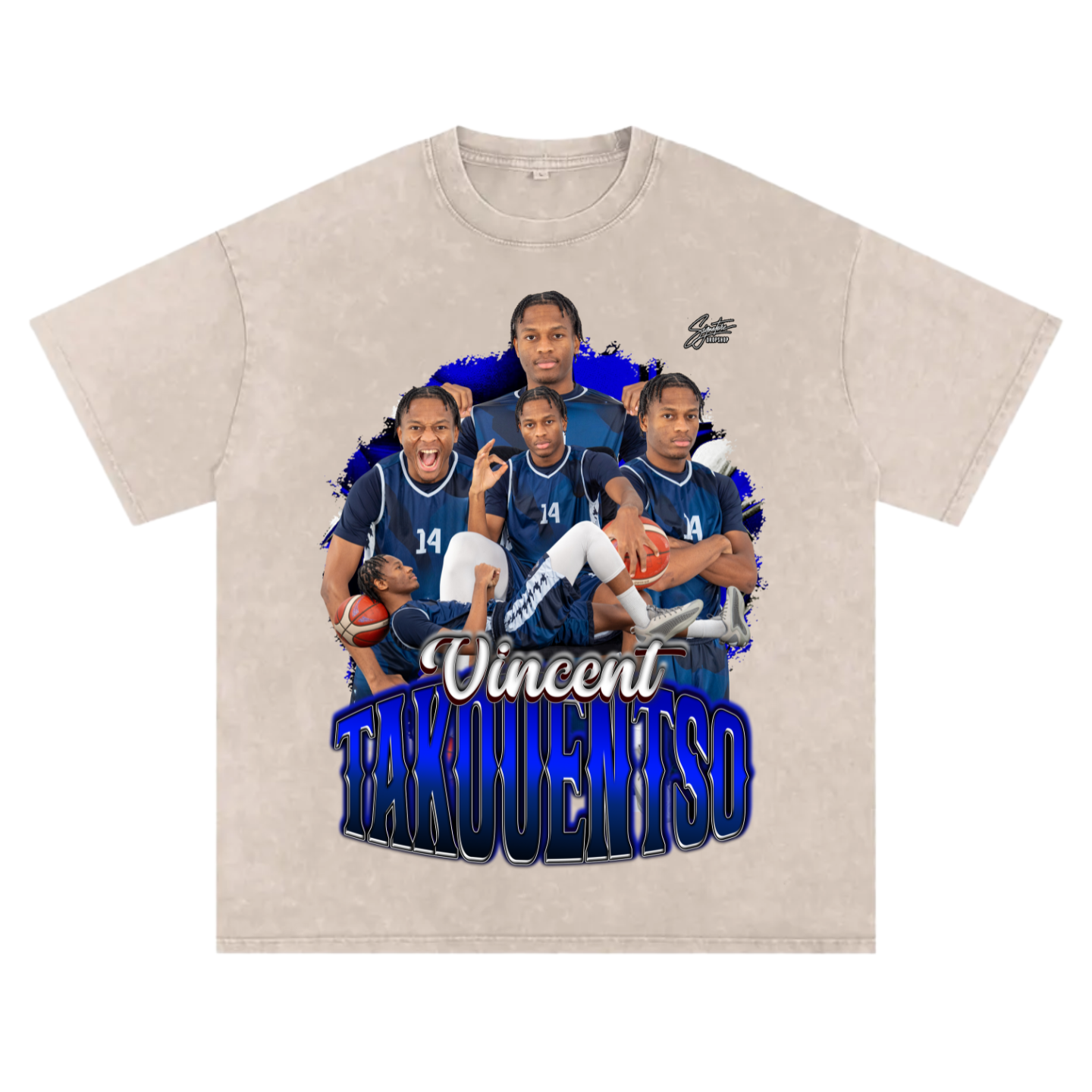 Vincent TAKOUENTSO Oversized T-shirt