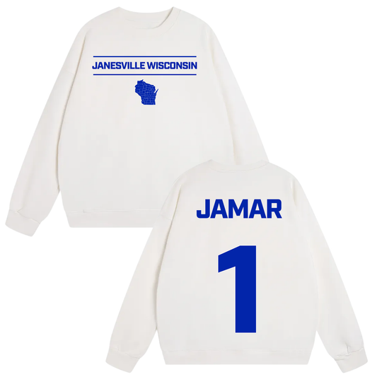 Jamar Jenkins Jr Heavyweight Crewneck Sweatshirt