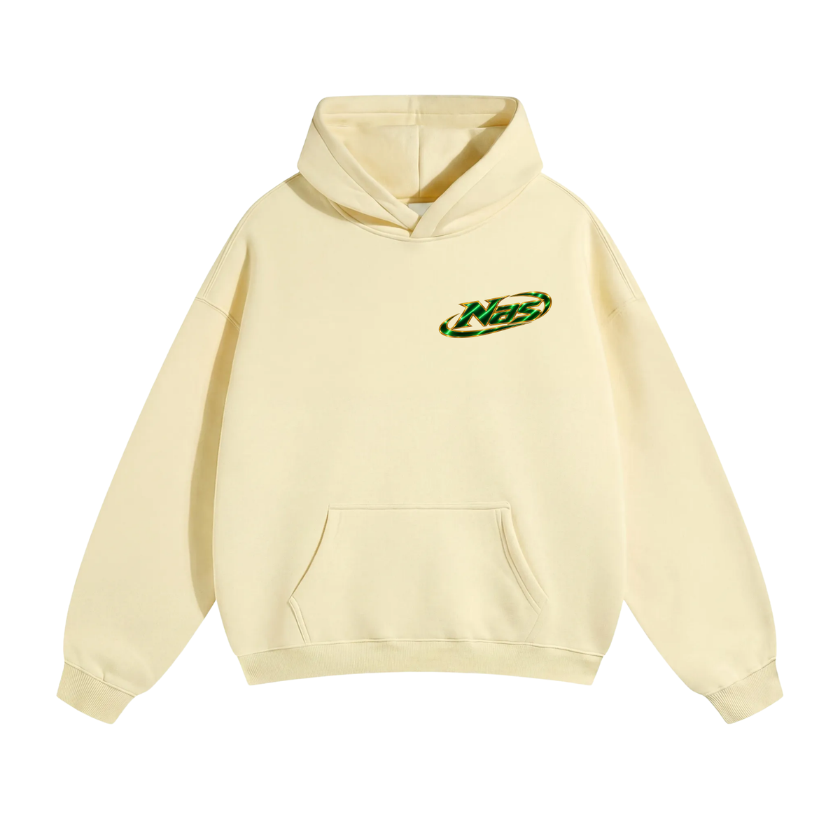 Nasir Moore Oversize Fleeced Hoodie